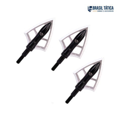 PONTAS CACA RAZORBACK BOADHEAD KIT C/3 PONTAS CACA RAZORBACK BOADHEAD KIT C/3