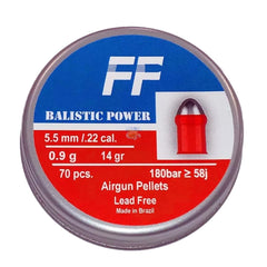 CHUMBINHO FF BALISTIC POWER 5,5MM 70UND CHUMBINHO FF BALISTIC POWER 5,5MM 70UND