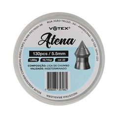 CHUMBINHO VOTEX ATENA 5.5MM 1,085G 130P CHUMBINHO VOTEX ATENA 5.5MM 1,085G 130P