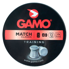 CHUMBINHO GAMO MATCH CLASSIC 5,5MM 250UN CHUMBINHO GAMO MATCH CLASSIC 5,5MM 250UN