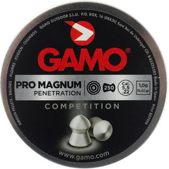 CHUMBINHO GAMO MAGNUM 4,5MM 250 UND CHUMBINHO GAMO MAGNUM 4,5MM 250 UND