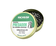 CHUMBINHO ROSSI PREDADOR 5,5MM 250UN CHUMBINHO ROSSI PREDADOR 5,5MM 250UN
