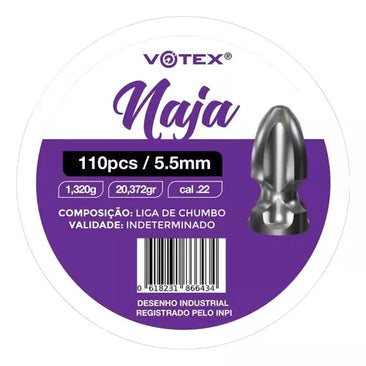 CHUMBINHO VOTEX NAJA 5.5MM 1,320G 110PC