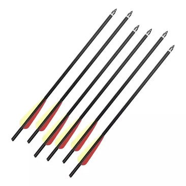 KIT C/ 06 FLECHAS ALUMINIO 20P- (50,8 CM