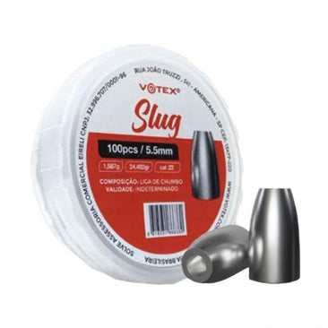 CHUMBINHO VOTEX SLUG 5.5MM 1,587G 100PC
