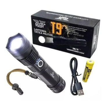 LANTERNA COM BATERIA RECAR/T9