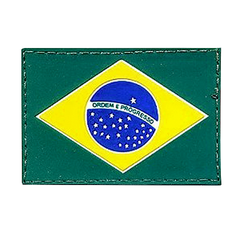 EMBORRACHADO BANDEIRA BRASIL COLOR
